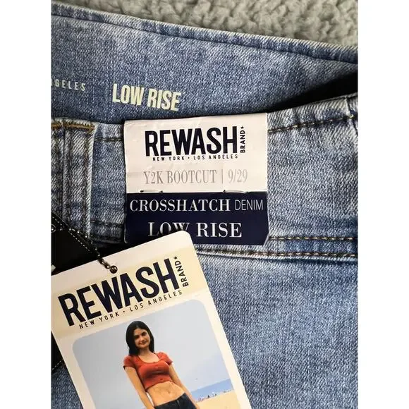 Rewash Low-rise Boot cut Size 9 (29) (B150243) - Picture 3 of 8